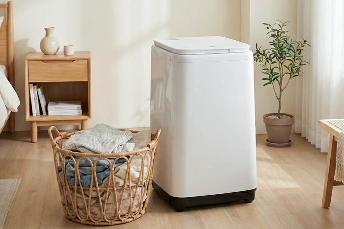 Máy giặt mini nhiệt độ cao Lumias 3 kg WS050WH